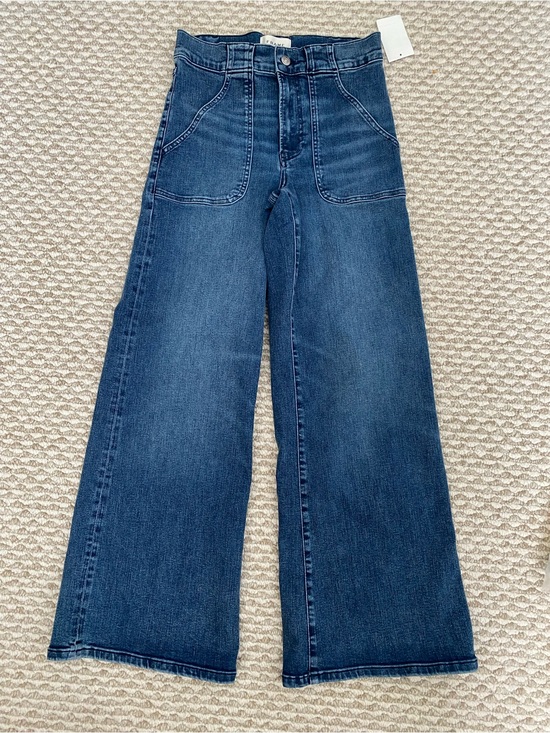 Frame Denim Denim - Frame The Modern Pocket Wide Leg Jeans